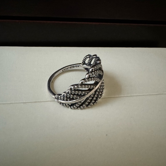 Pandora Silver Leaf Ring - Picture 3 of 3